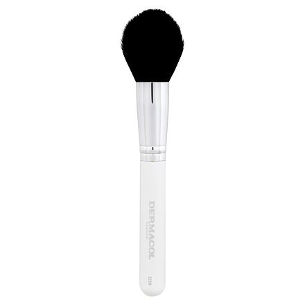 Dermacol Master Brush Powder & Blusher D56 kosmetický štětec na pudr a tvářenku bílá