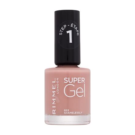 Rimmel London Super Gel STEP1 gelový lak na nehty 12 ml odstín 022 Shamelessly