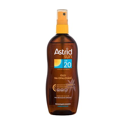 Astrid Sun Spray Oil SPF20 voděodolný olej na opalování ve spreji 200 ml