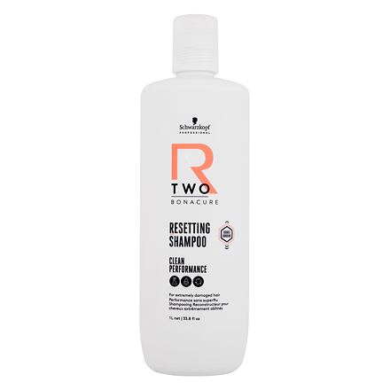 Schwarzkopf Professional Bonacure R-Two Resetting Shampoo čisticí a posilující šampon pro poškozené vlasy 1000 ml pro ženy