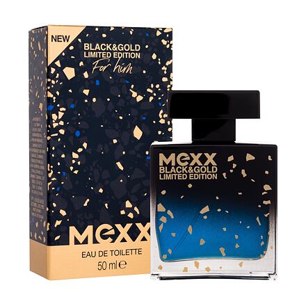 Mexx Black & Gold Limited Edition 50 ml toaletní voda pro muže