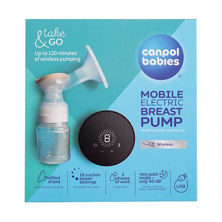 Canpol babies Take & Go Mobile Electric Breast Pump elektrická odsávačka mléka