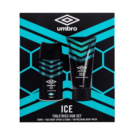 UMBRO Ice : deodorant 150 ml + sprchový gel 150 ml pro muže