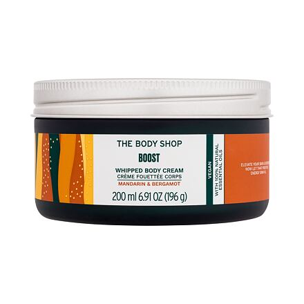 The Body Shop Boost Whipped Body Cream povzbuzující tělový krém 200 ml pro ženy