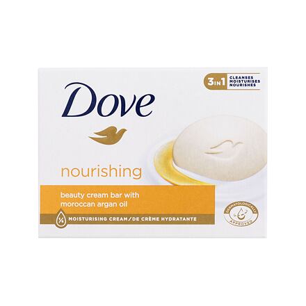 Dove Nourishing Beauty Cream Bar vyživující tuhé mýdlo 90 g pro ženy