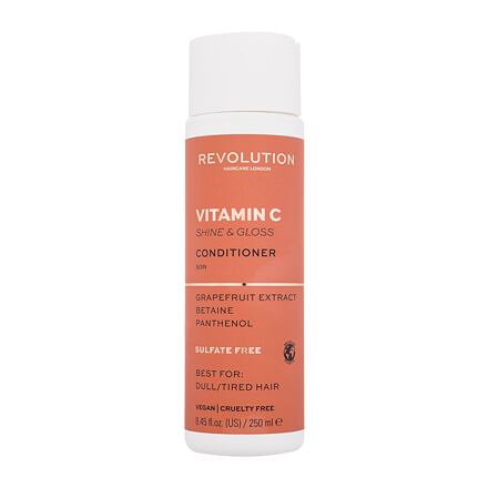 Revolution Haircare London Vitamin C Shine & Gloss Conditioner kondicionér pro lesk vlasů 250 ml pro ženy