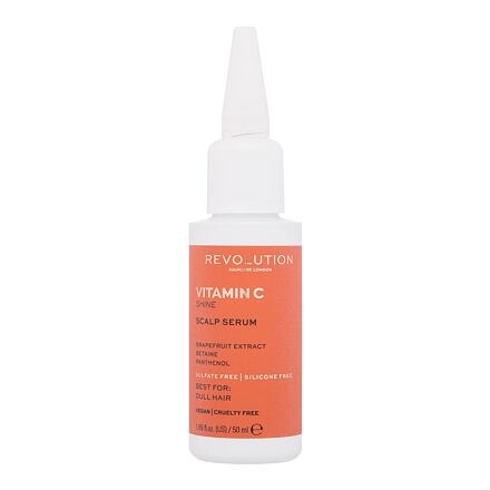 Revolution Haircare London Vitamin C Shine Scalp Serum sérum pro lesk vlasů 50 ml pro ženy