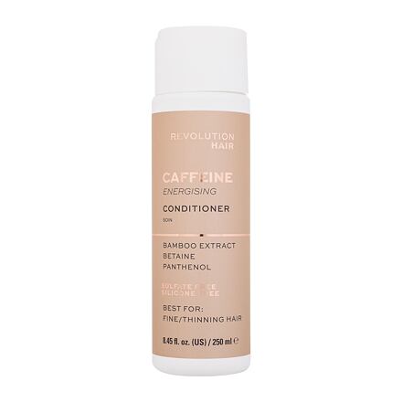 Revolution Haircare London Caffeine Energising Conditioner energizující kondicionér pro jemné vlasy 250 ml pro ženy