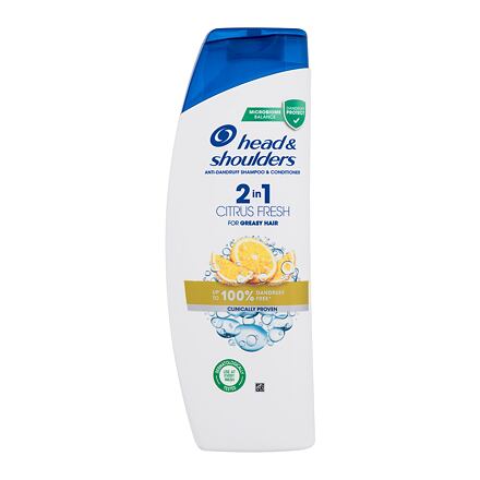Head & Shoulders Citrus Fresh 2in1 šampon a kondicionér na mastné vlasy a lupy 360 ml unisex