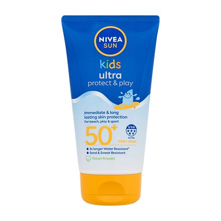 Nivea Sun Kids Ultra Protect & Play SPF50+ voděodolné mléko na opalování 150 ml