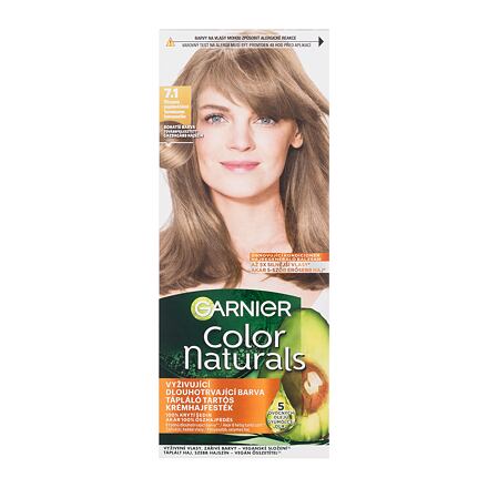 Garnier Color Naturals permanentní barva na vlasy s vyživujícími oleji 40 ml odstín 7.1 Natural Ash Blonde pro ženy
