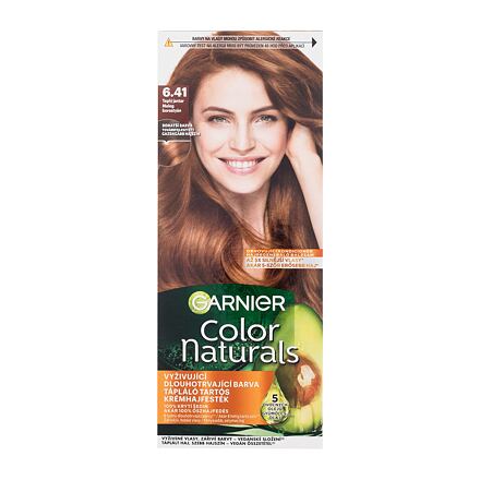 Garnier Color Naturals permanentní barva na vlasy s vyživujícími oleji 40 ml odstín 6.41 Sweet Amber pro ženy