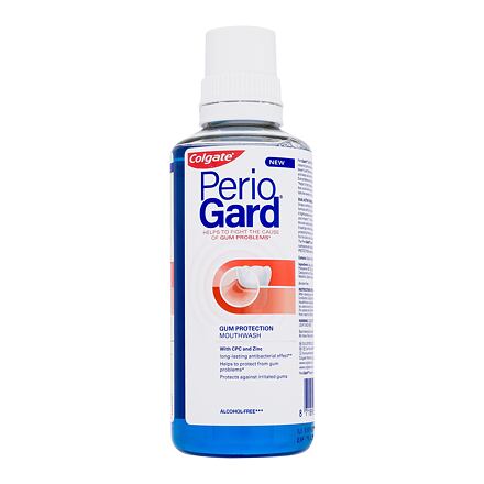 Colgate Perio Gard Gum Protection Mouthwash zklidňující ústní voda proti problémům s dásněmi 400 ml 400 ml