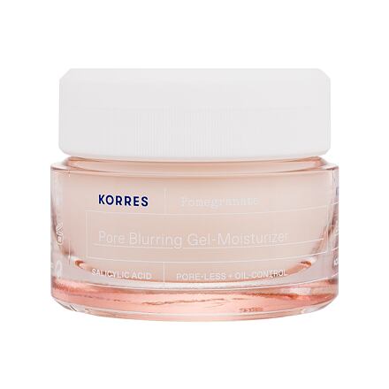 Korres Pomegranate Pore Blurring Gel-Moisturizer hydratační gelový krém pro minimalizaci pórů 40 ml pro ženy