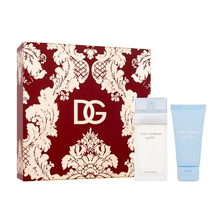 Dolce&Gabbana Light Blue dárková sada toaletní voda 50 ml + tělový krém 50 ml pre ženy