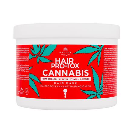 Kallos Cosmetics Hair Pro-Tox Cannabis maska pro poškozené vlasy 500 ml 500 ml pre ženy