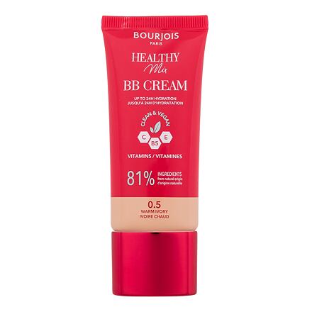 BOURJOIS Paris Healthy Mix Clean & Vegan BB Cream bb krém 30 ml 0.5 Warm Ivory