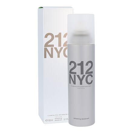 Carolina Herrera 212 NYC deospray bez obsahu hliníku 150 ml pro ženy