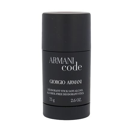 Giorgio Armani Code deostick bez obsahu hliníku 75 ml pro muže