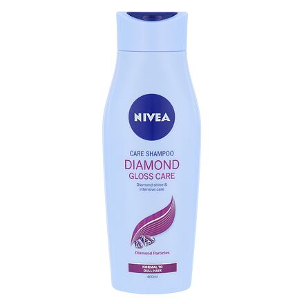 Nivea Diamond Gloss Care šampon pro unavené vlasy bez lesku 400 ml pro ženy