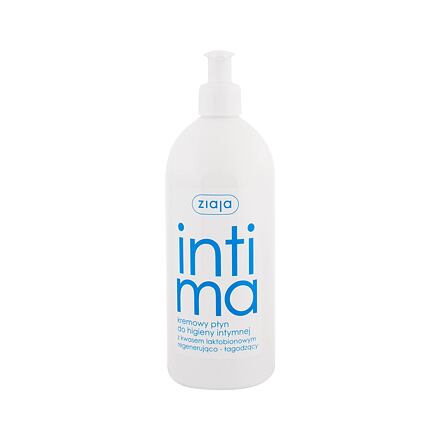 Ziaja Intimate Creamy Wash With Lactobionic Acid regenerační mýdlo na intimní hygienu 500 ml pro ženy