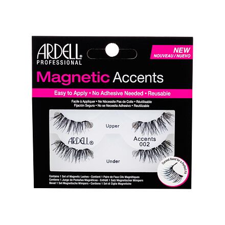 Ardell Magnetic Accents 002 magnetické řasy odstín Black