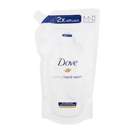 Dove Deeply Nourishing Original Hand Wash tekuté mýdlo s hydratačním krémem náplň 500 ml pro ženy