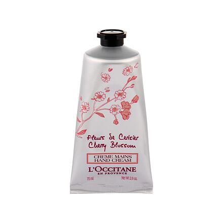 L'Occitane Cherry Blossom krém na ruce s třešňovou vůní 75 ml pro ženy