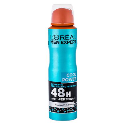 L'Oréal Paris Men Expert Cool Power 48H deospray antiperspirant 150 ml pro muže