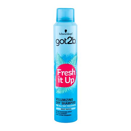 Schwarzkopf Got2b Fresh It Up Volumizing objemový suchý šampon s tropickou vůní 200 ml pro ženy