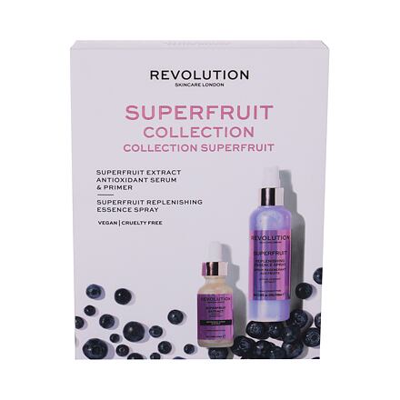Revolution Skincare Superfruit Extract Collection : pleťové sérum 30 ml + hydratační pleťový sprej 100 ml pro ženy