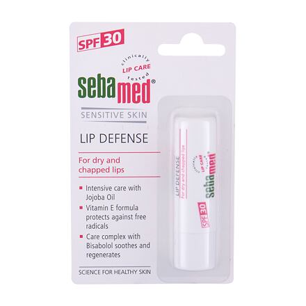 SebaMed Sensitive Skin Lip Defense SPF30 regenerační balzám na rty s uv filtrem 4.8 g