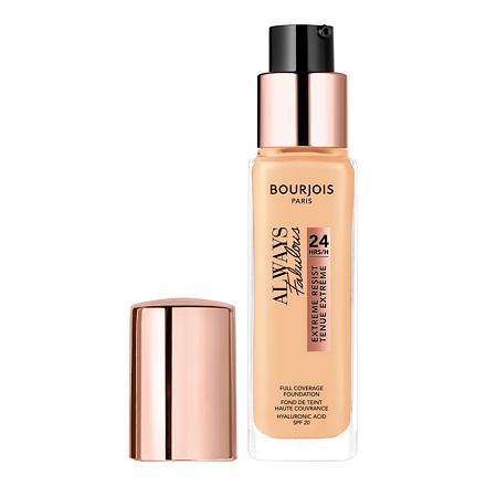 BOURJOIS Paris Always Fabulous 24H SPF20 dlouhotrvající make-up pro fantastický vzhled 30 ml 110 Light Vanilla