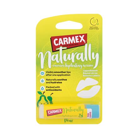 Carmex Naturally Pear balzám pro intenzivní hydrataci rtů 4.25 g