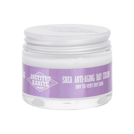 Institut Karité Shea Anti-Aging Rich Day Cream hydratační a omlazující denní pleťový krém 50 ml pro ženy