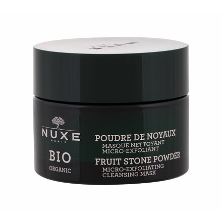 NUXE Bio Organic Fruit Stone Powder pleťová maska s dvojitým exfoliačním účinkem 50 ml pro ženy