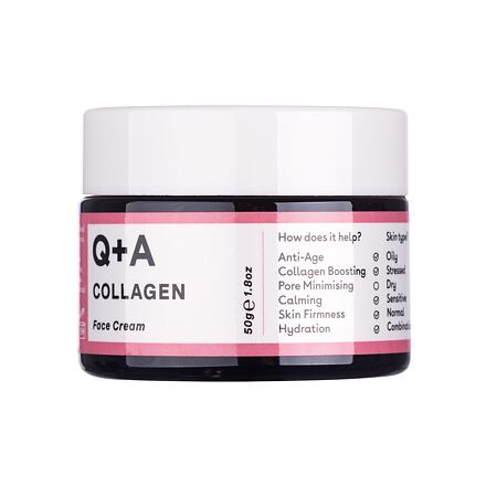 Q+A Collagen zpevňující pleťový krém s kolagenem 50 g pro ženy