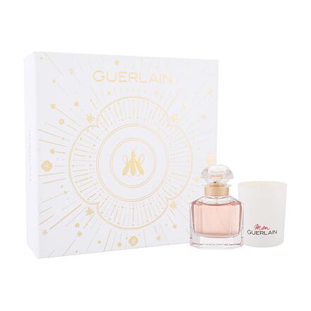 Guerlain Mon Guerlain sada parfémovaná voda 50 ml + vonná svíčka 75 g pro ženy