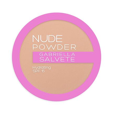 Gabriella Salvete Nude Powder SPF15 kompaktní pudr 8 g odstín 03 Nude Sand