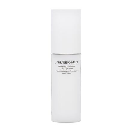 Shiseido MEN Energizing Moisturizer Extra Light Fluid lehký hydratační fluid pro unavenou a suchou pleť 100 ml pro muže