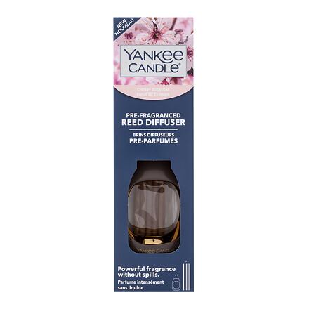 Yankee Candle Cherry Blossom Pre-Fragranced Reed Diffuser difuzér s vonnými tyčinkami