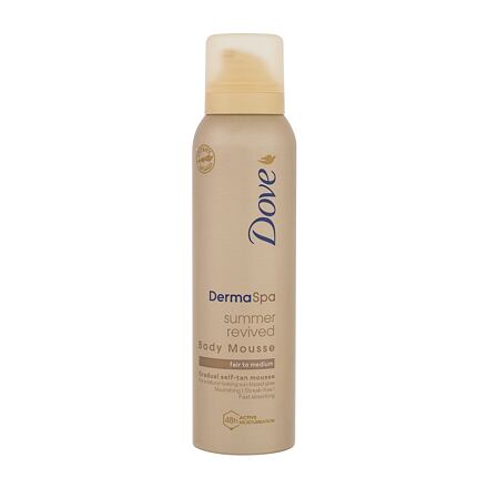 Dove Derma Spa Summer Revived Body Mousse samoopalovací pěna s hydratačním účinkem 150 ml odstín Fai