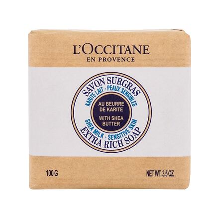 L'Occitane Shea Milk Extra Rich Soap mýdlo s bambuckým máslem pro citlivou pokožku 100 g unisex