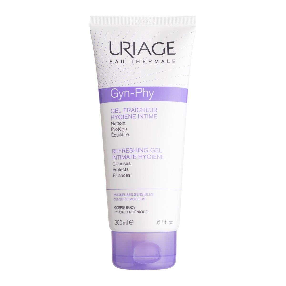 Uriage Gyn-Phy Refreshing Gel osvěžující mycí intimní gel pro citlivou pokožku 200 ml 200 ml pre ženy