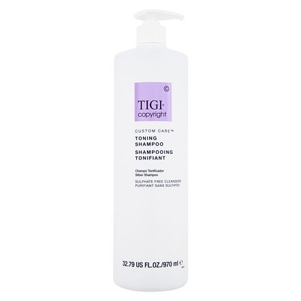 Tigi Copyright Custom Care Toning Shampoo šampon pro zvýraznění blond odstínu 970 ml pro ženy