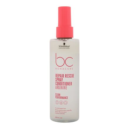 Schwarzkopf Professional BC Bonacure Repair Rescue Arginine Spray Conditioner bezoplachový kondicionér pro poškozené vlasy 200 ml pro ženy