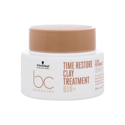 Schwarzkopf Professional BC Bonacure Time Restore Q10 Clay Treatment posilující maska na vlasy 200 ml pro ženy