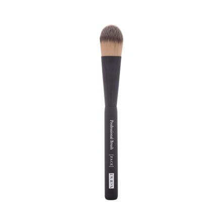 Pupa Foundation Brush štětec na make-up, bázi a korektor odstín černá