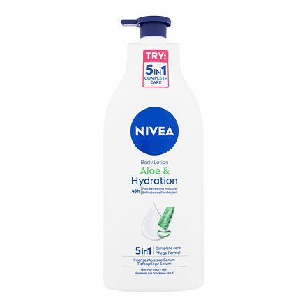 Nivea Aloe & Hydration 48h hydratační tělové mléko s aloe vera 625 ml pro ženy