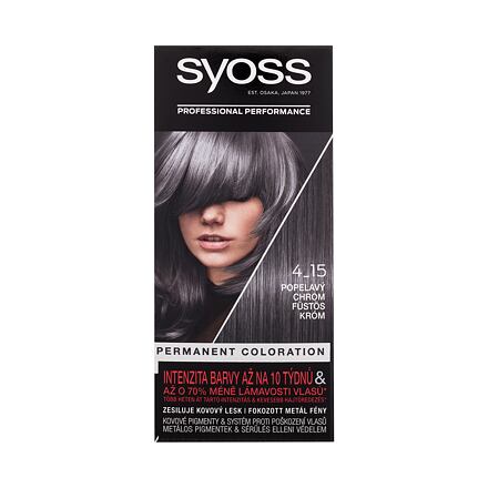 Syoss Permanent Coloration permanentní barva na vlasy 50 ml odstín 4-15 Dusty Chrome pro ženy